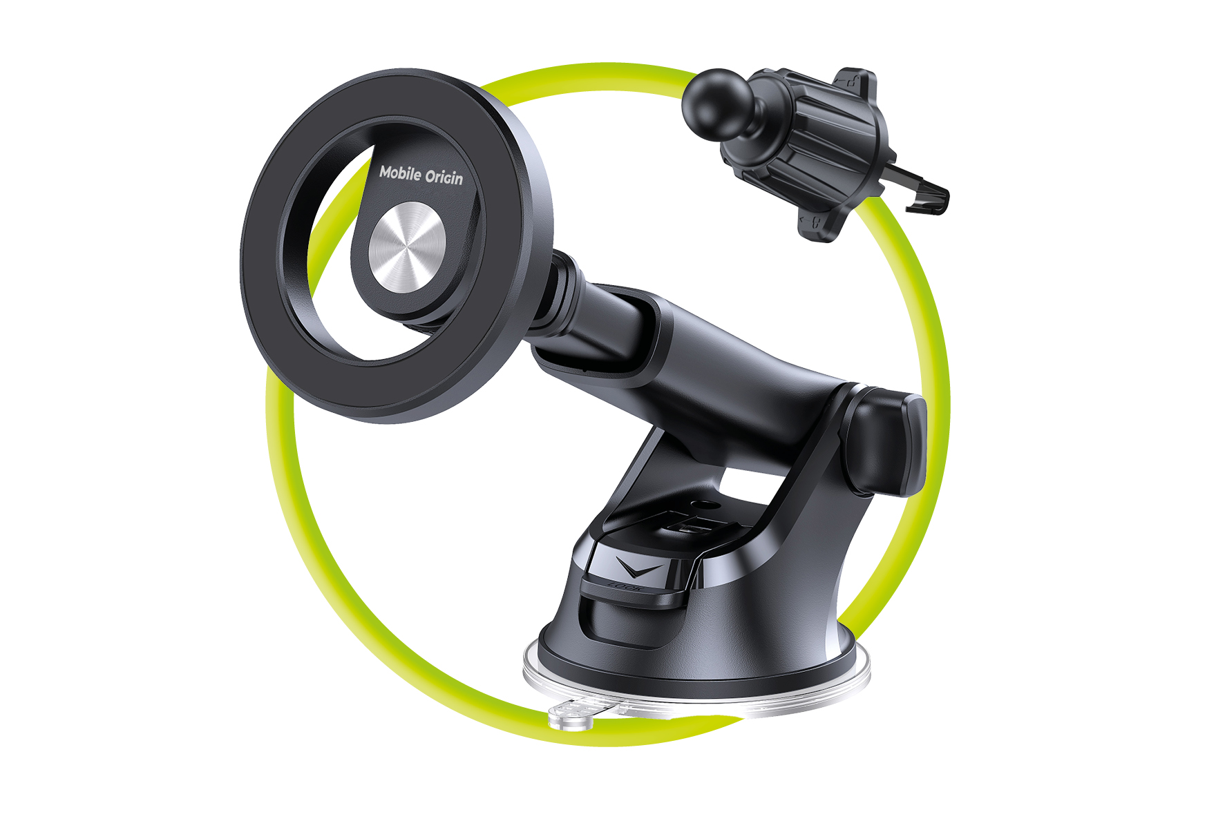 2in1 Dash and Vent Magnetic Car Holder MO21 | Mobile Origin